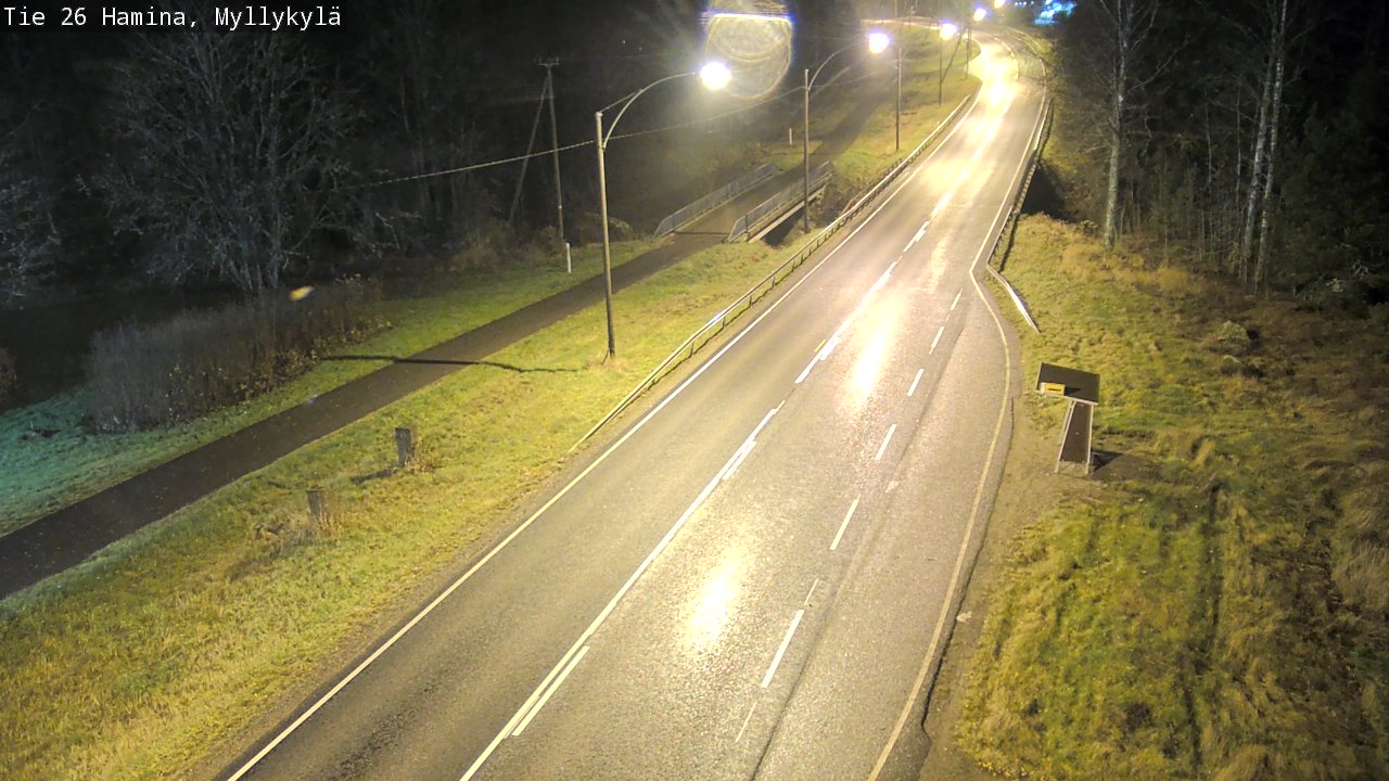 Kelikamerat Kuva Tie 26 Hamina, Myllykylä, Hamina, Kymenlaakso