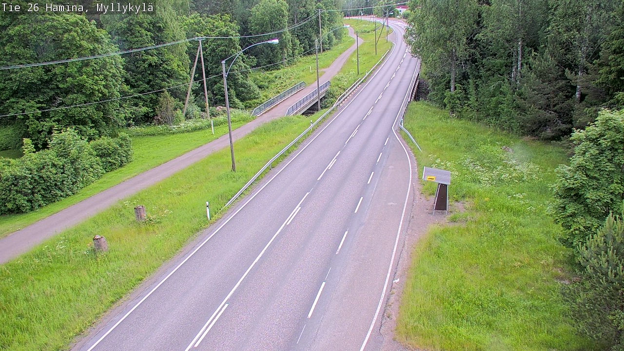 Kelikamerat Kuva Tie 26 Hamina, Myllykylä, Hamina, Kymenlaakso