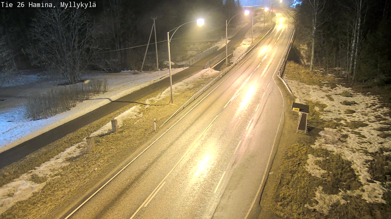 Kelikamerat Kuva Tie 26 Hamina, Myllykylä, Hamina, Kymenlaakso