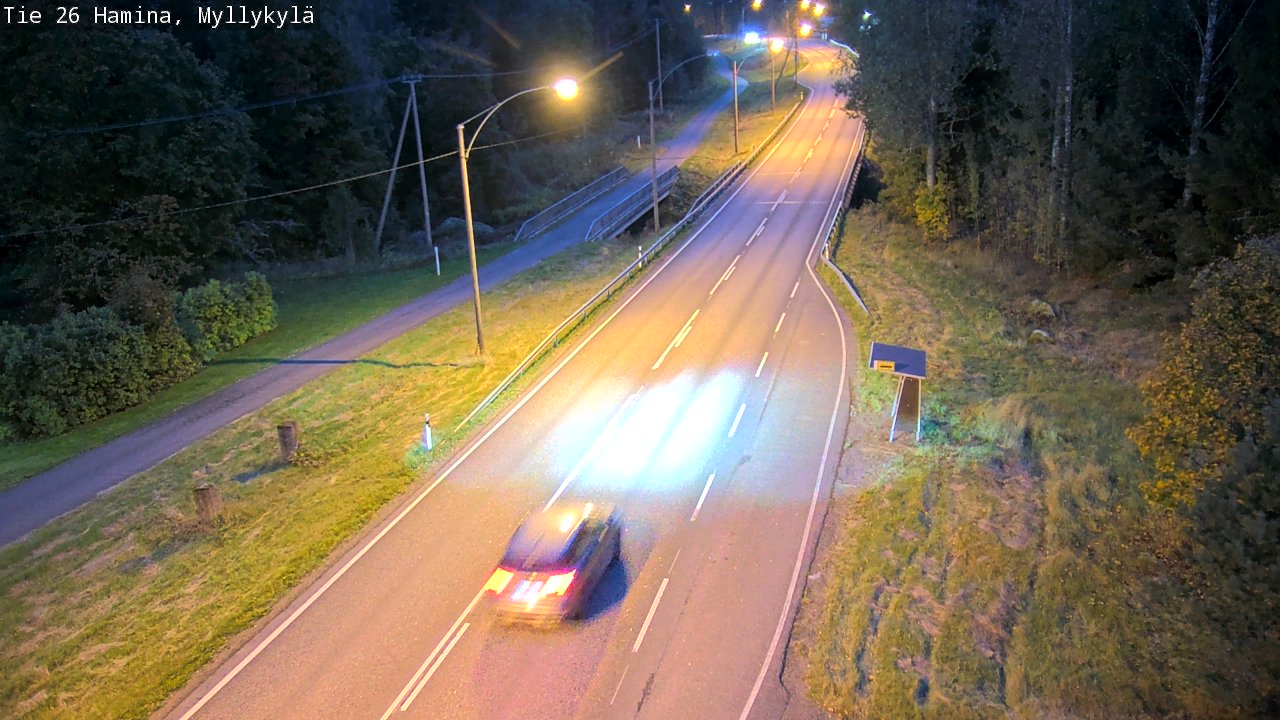 Kelikamerat Kuva Tie 26 Hamina, Myllykylä, Hamina, Kymenlaakso