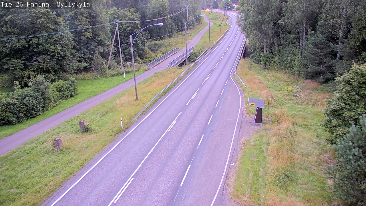 Kelikamerat Kuva Tie 26 Hamina, Myllykylä, Hamina, Kymenlaakso