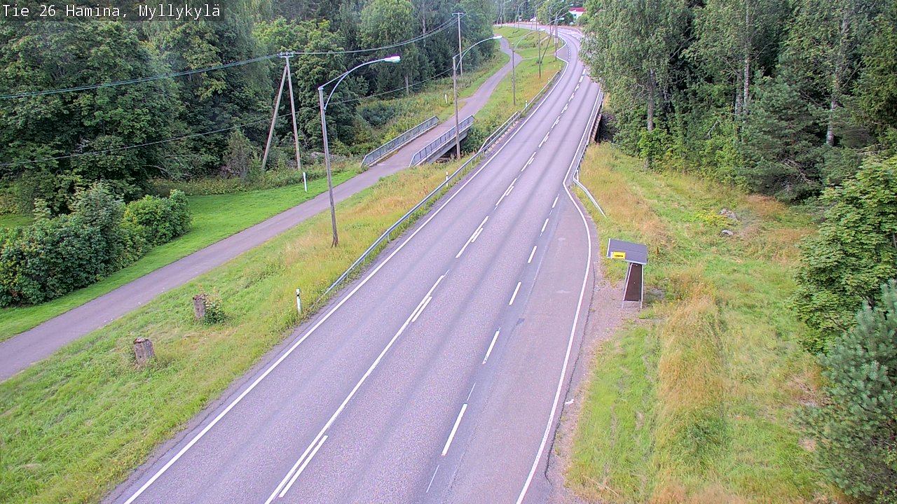 Kelikamerat Kuva Tie 26 Hamina, Myllykylä, Hamina, Kymenlaakso