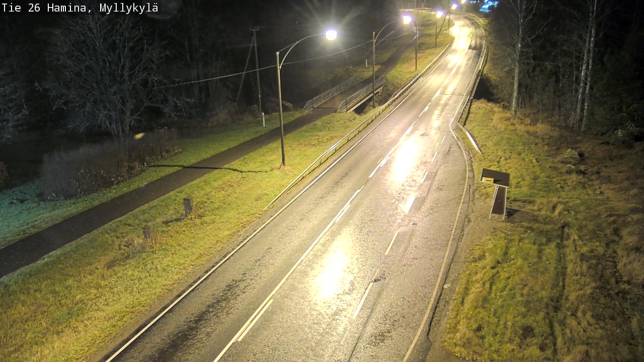 Kelikamerat Kuva Tie 26 Hamina, Myllykylä, Hamina, Kymenlaakso