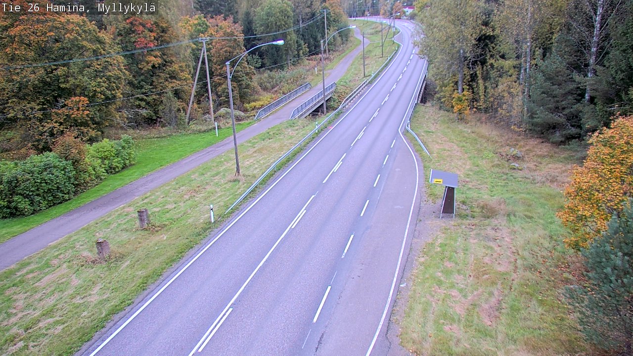 Kelikamerat Kuva Tie 26 Hamina, Myllykylä, Hamina, Kymenlaakso