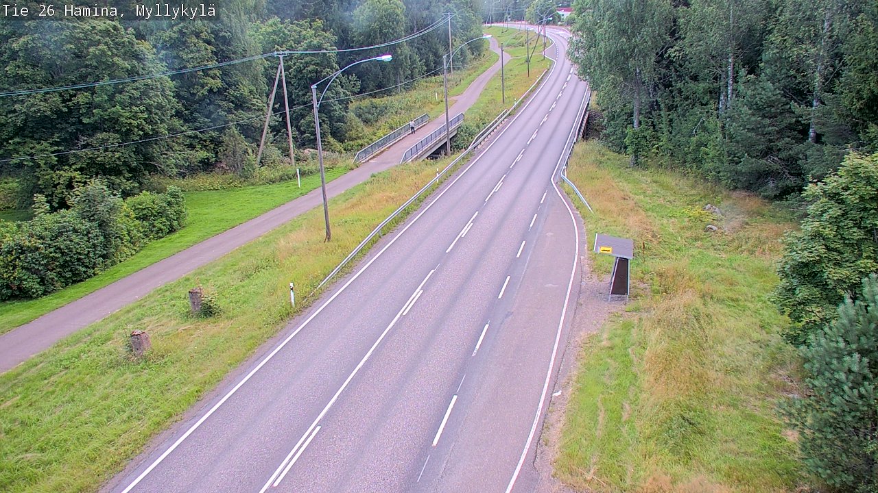 Kelikamerat Kuva Tie 26 Hamina, Myllykylä, Hamina, Kymenlaakso