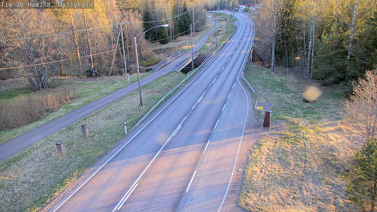 Kelikamerat Kuva Tie 26 Hamina, Myllykylä, Hamina, Kymenlaakso