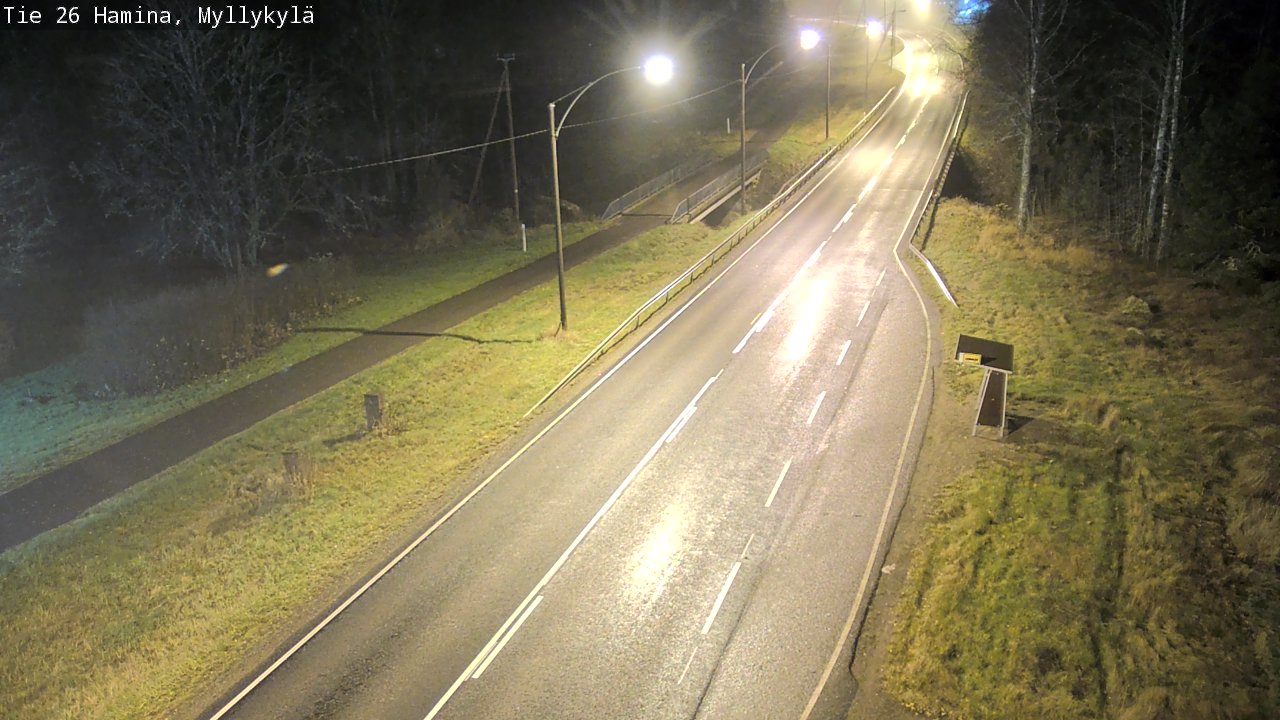 Kelikamerat Kuva Tie 26 Hamina, Myllykylä, Hamina, Kymenlaakso