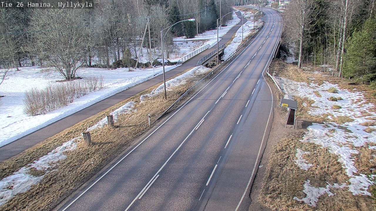 Kelikamerat Kuva Tie 26 Hamina, Myllykylä, Hamina, Kymenlaakso