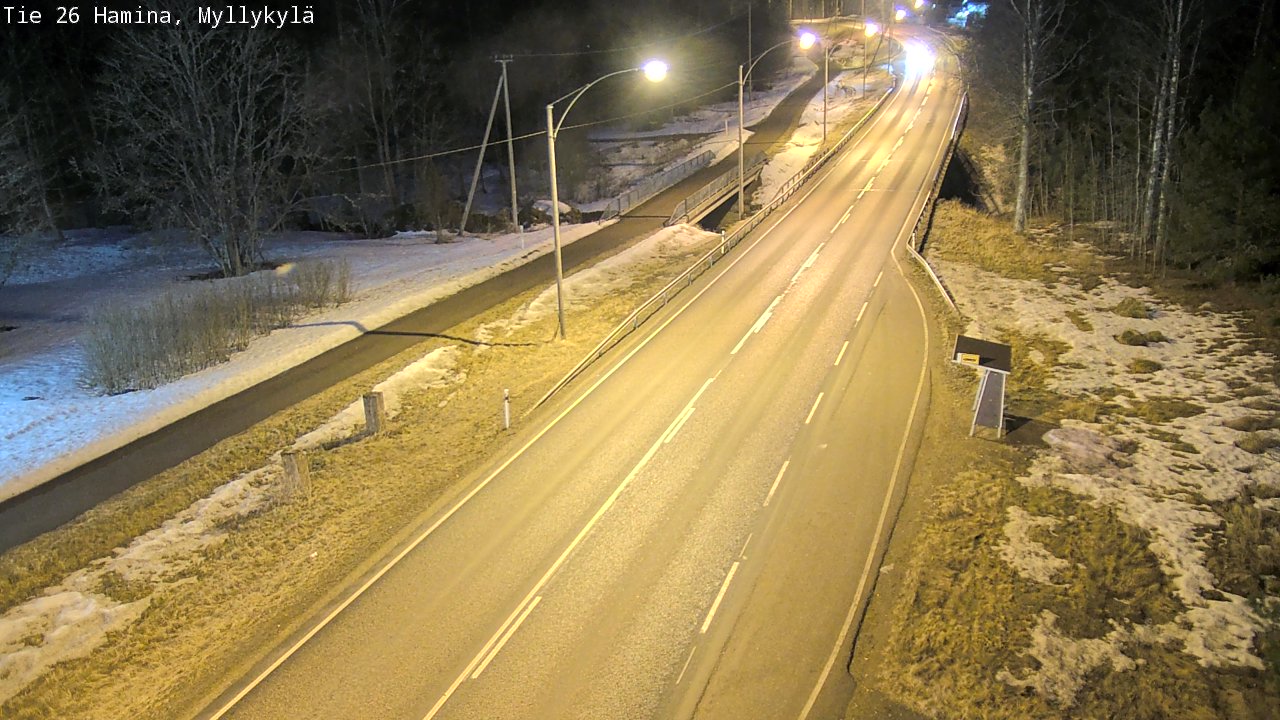 Kelikamerat Kuva Tie 26 Hamina, Myllykylä, Hamina, Kymenlaakso