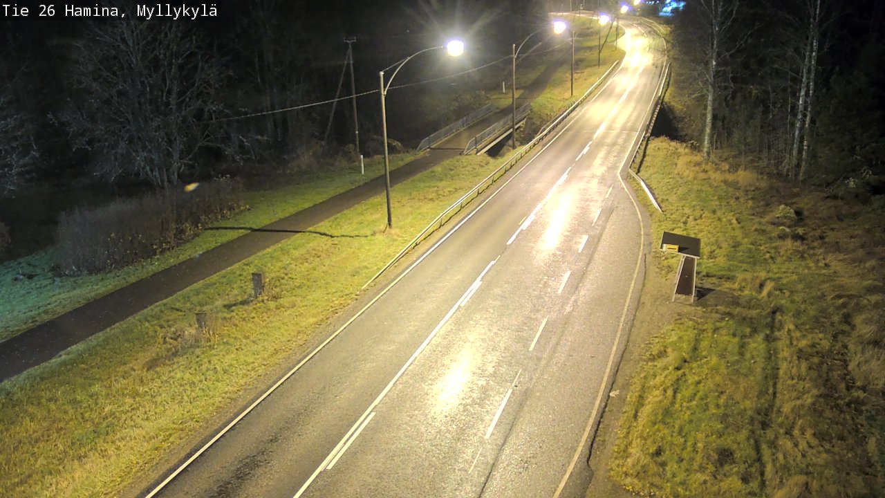 Kelikamerat Kuva Tie 26 Hamina, Myllykylä, Hamina, Kymenlaakso