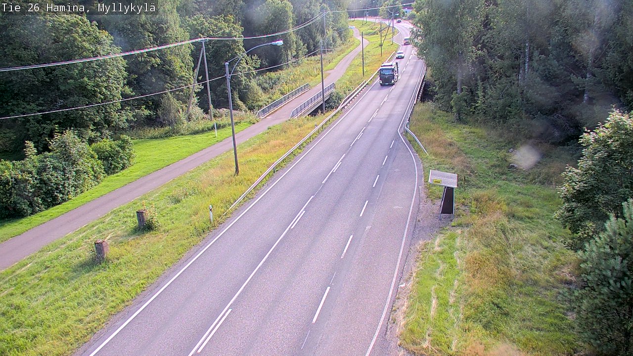 Kelikamerat Kuva Tie 26 Hamina, Myllykylä, Hamina, Kymenlaakso