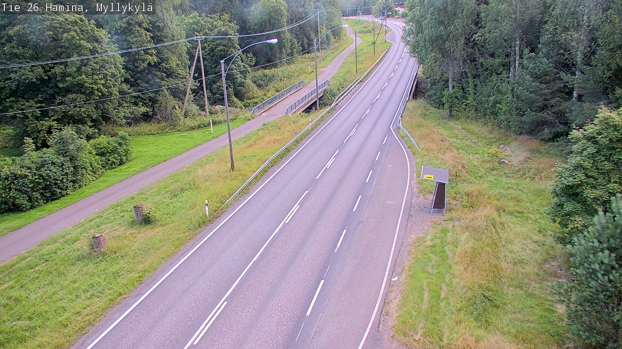 Kelikamerat Kuva Tie 26 Hamina, Myllykylä, Hamina, Kymenlaakso