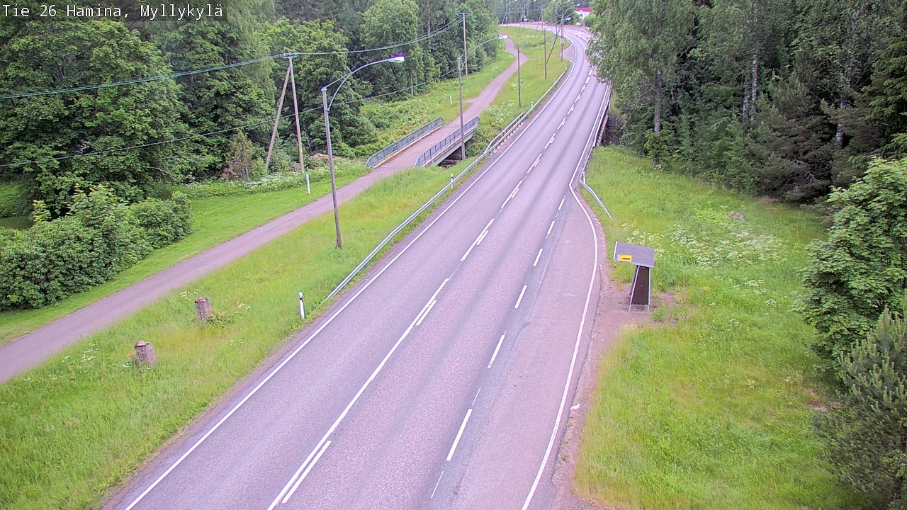 Kelikamerat Kuva Tie 26 Hamina, Myllykylä, Hamina, Kymenlaakso