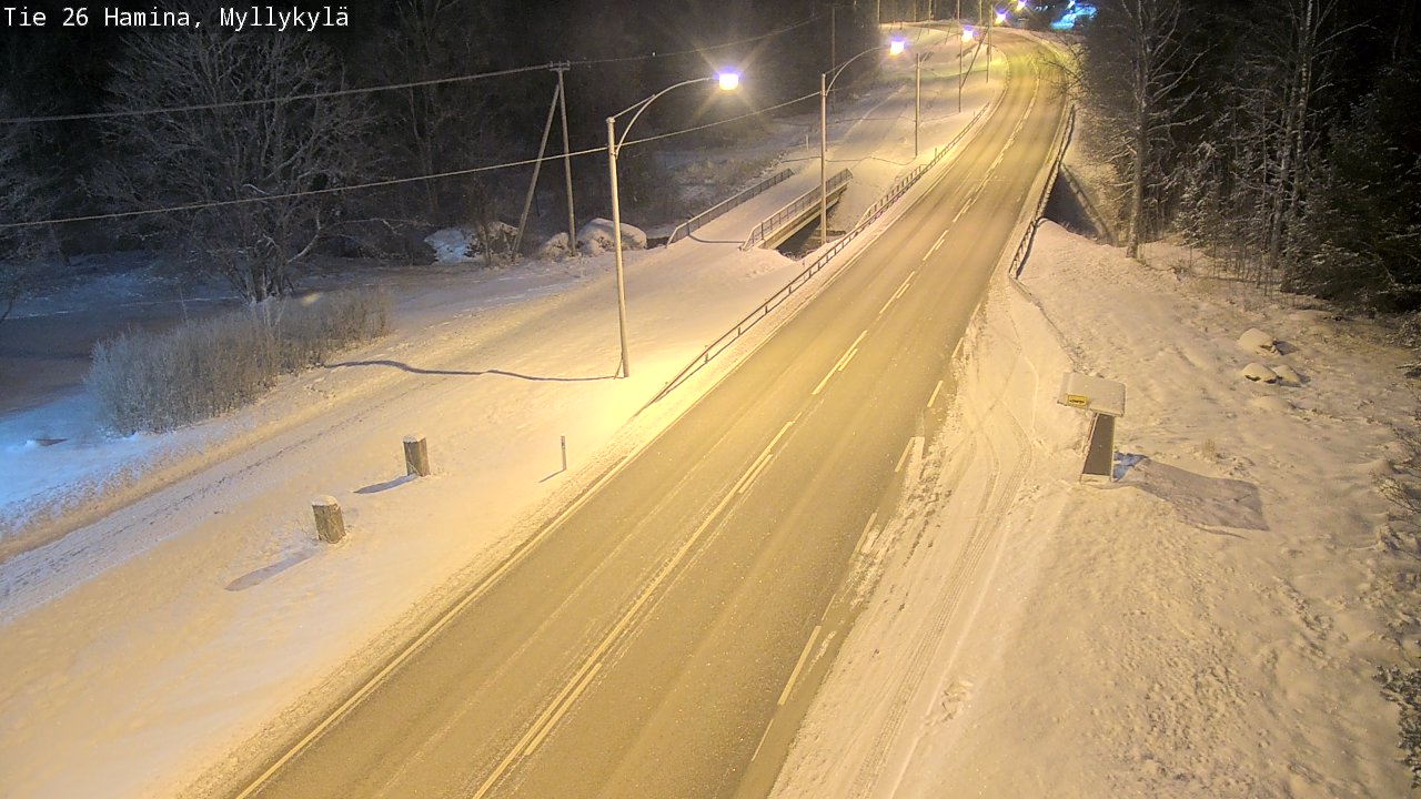 Kelikamerat Kuva Tie 26 Hamina, Myllykylä, Hamina, Kymenlaakso