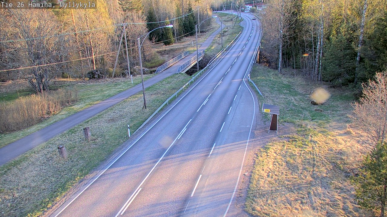 Kelikamerat Kuva Tie 26 Hamina, Myllykylä, Hamina, Kymenlaakso