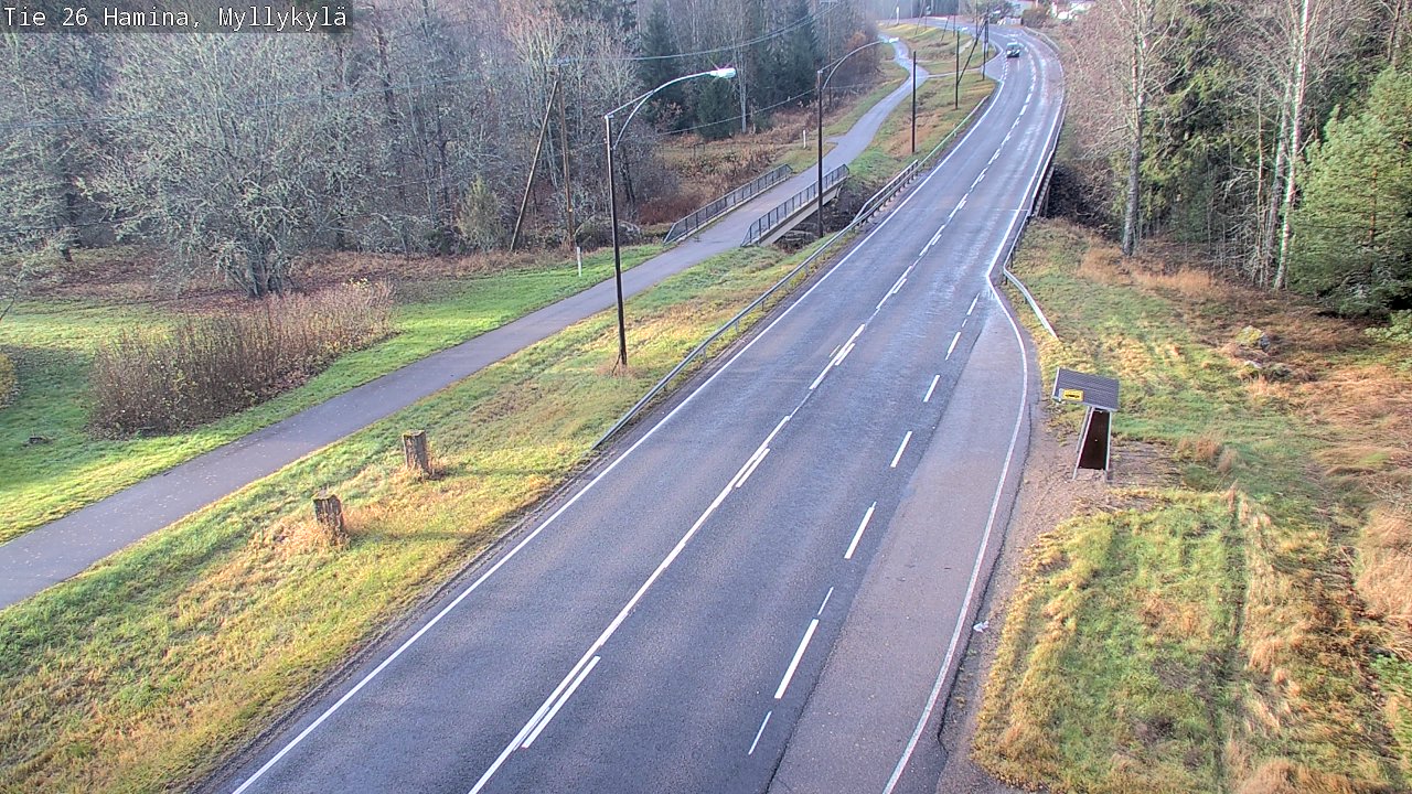 Kelikamerat Kuva Tie 26 Hamina, Myllykylä, Hamina, Kymenlaakso