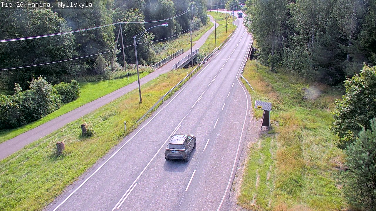 Kelikamerat Kuva Tie 26 Hamina, Myllykylä, Hamina, Kymenlaakso