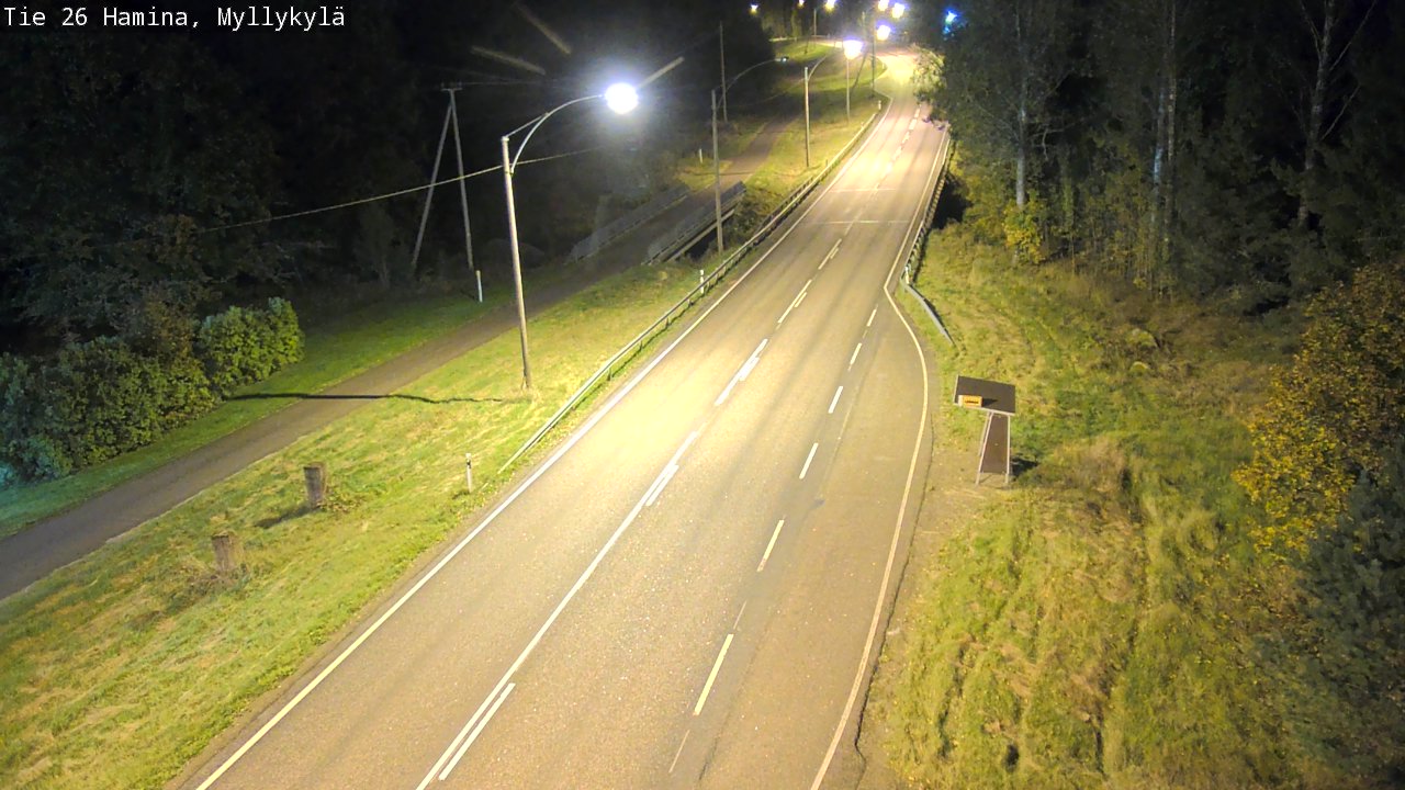 Kelikamerat Kuva Tie 26 Hamina, Myllykylä, Hamina, Kymenlaakso