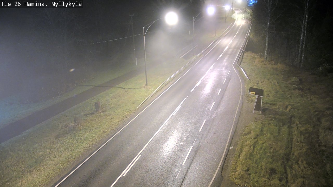 Kelikamerat Kuva Tie 26 Hamina, Myllykylä, Hamina, Kymenlaakso