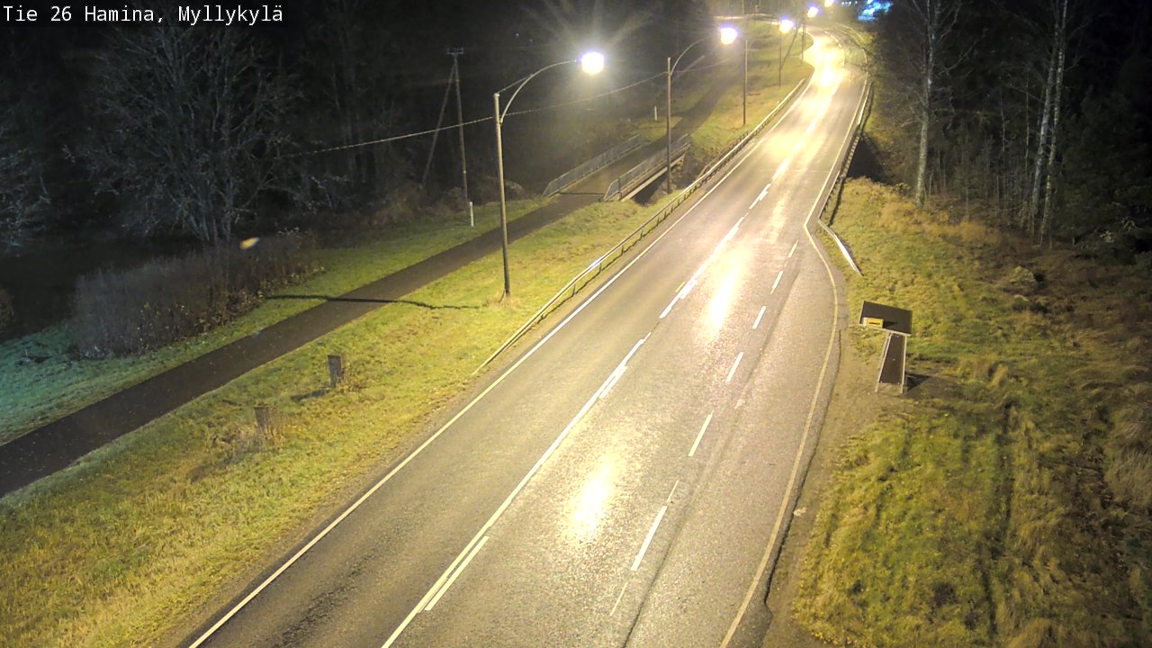 Kelikamerat Kuva Tie 26 Hamina, Myllykylä, Hamina, Kymenlaakso