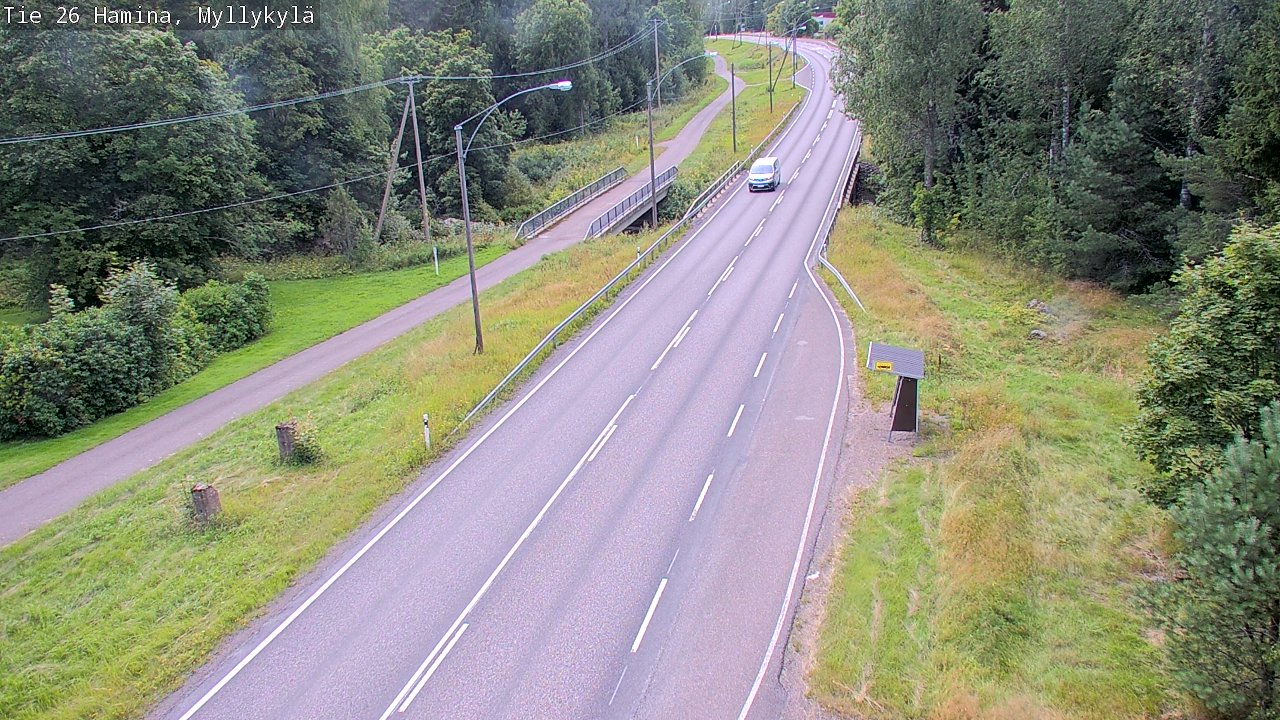 Kelikamerat Kuva Tie 26 Hamina, Myllykylä, Hamina, Kymenlaakso