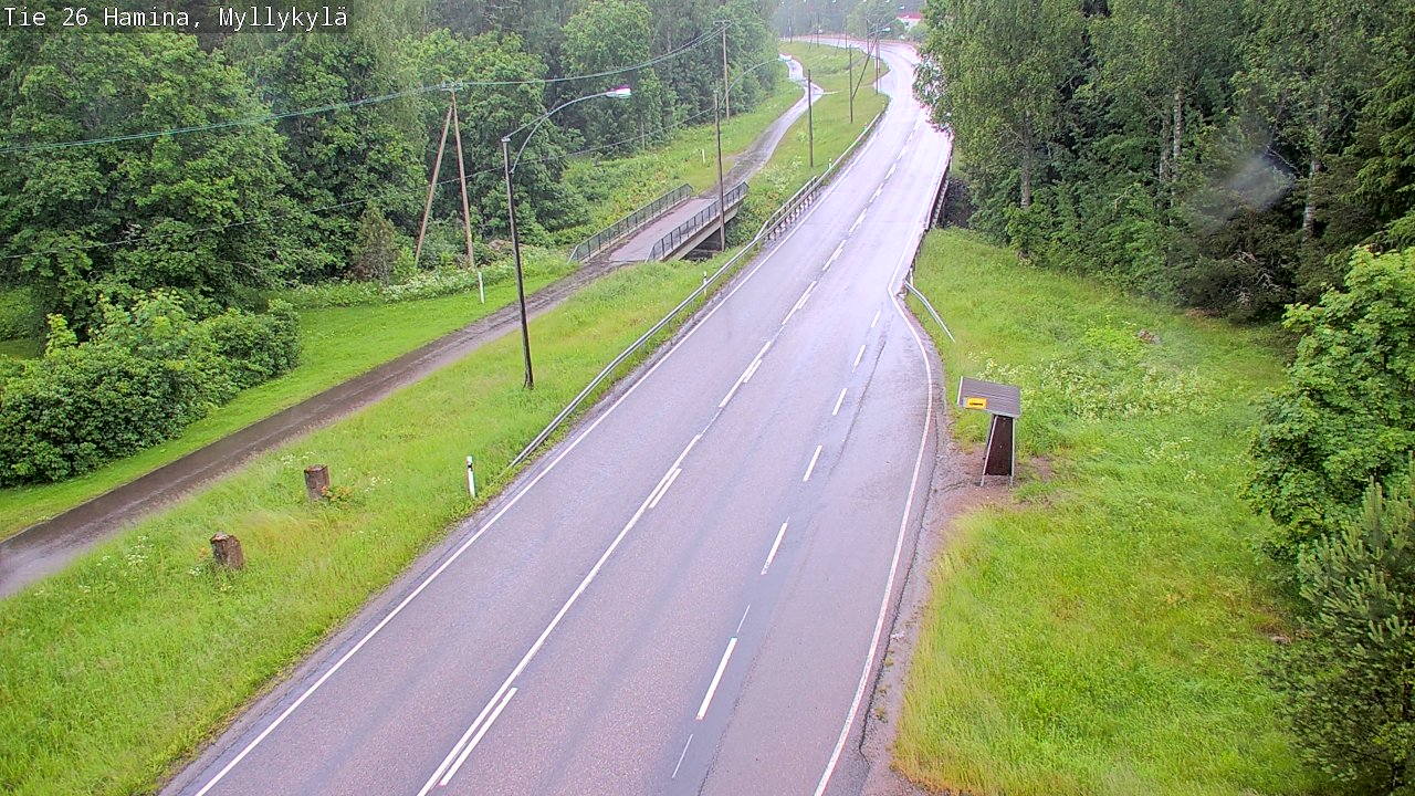Kelikamerat Kuva Tie 26 Hamina, Myllykylä, Hamina, Kymenlaakso