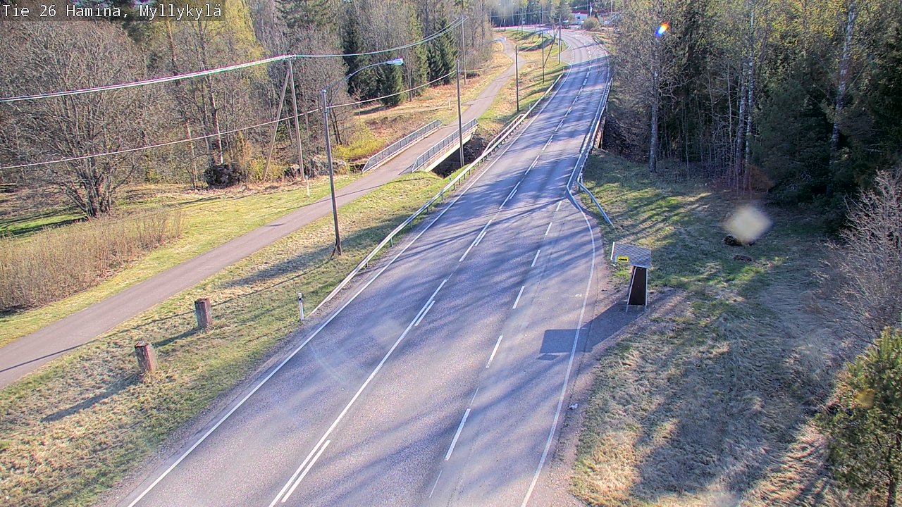 Kelikamerat Kuva Tie 26 Hamina, Myllykylä, Hamina, Kymenlaakso