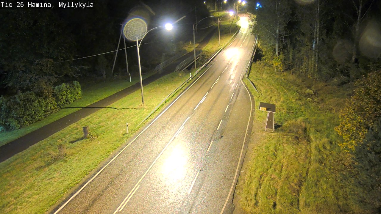 Kelikamerat Kuva Tie 26 Hamina, Myllykylä, Hamina, Kymenlaakso