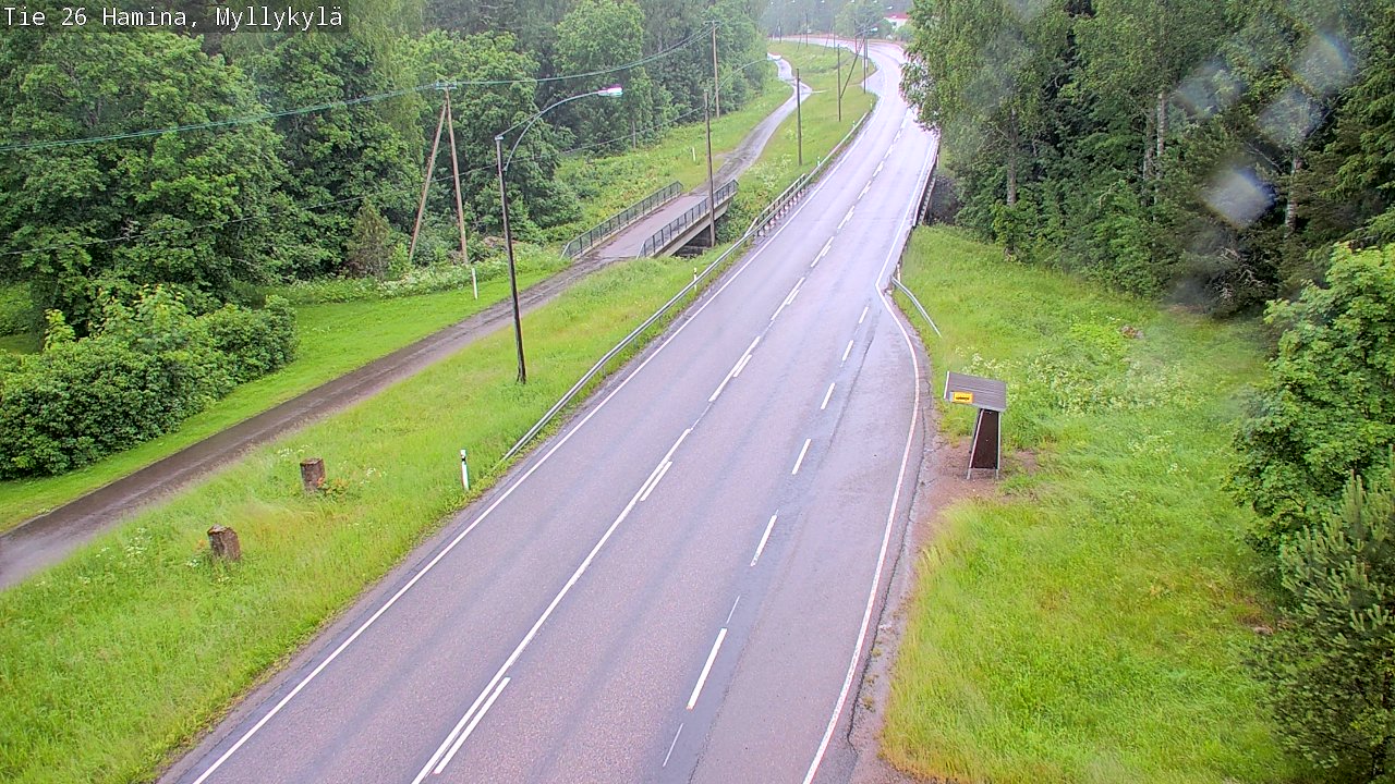 Kelikamerat Kuva Tie 26 Hamina, Myllykylä, Hamina, Kymenlaakso
