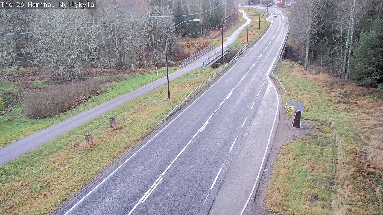 Kelikamerat Kuva Tie 26 Hamina, Myllykylä, Hamina, Kymenlaakso