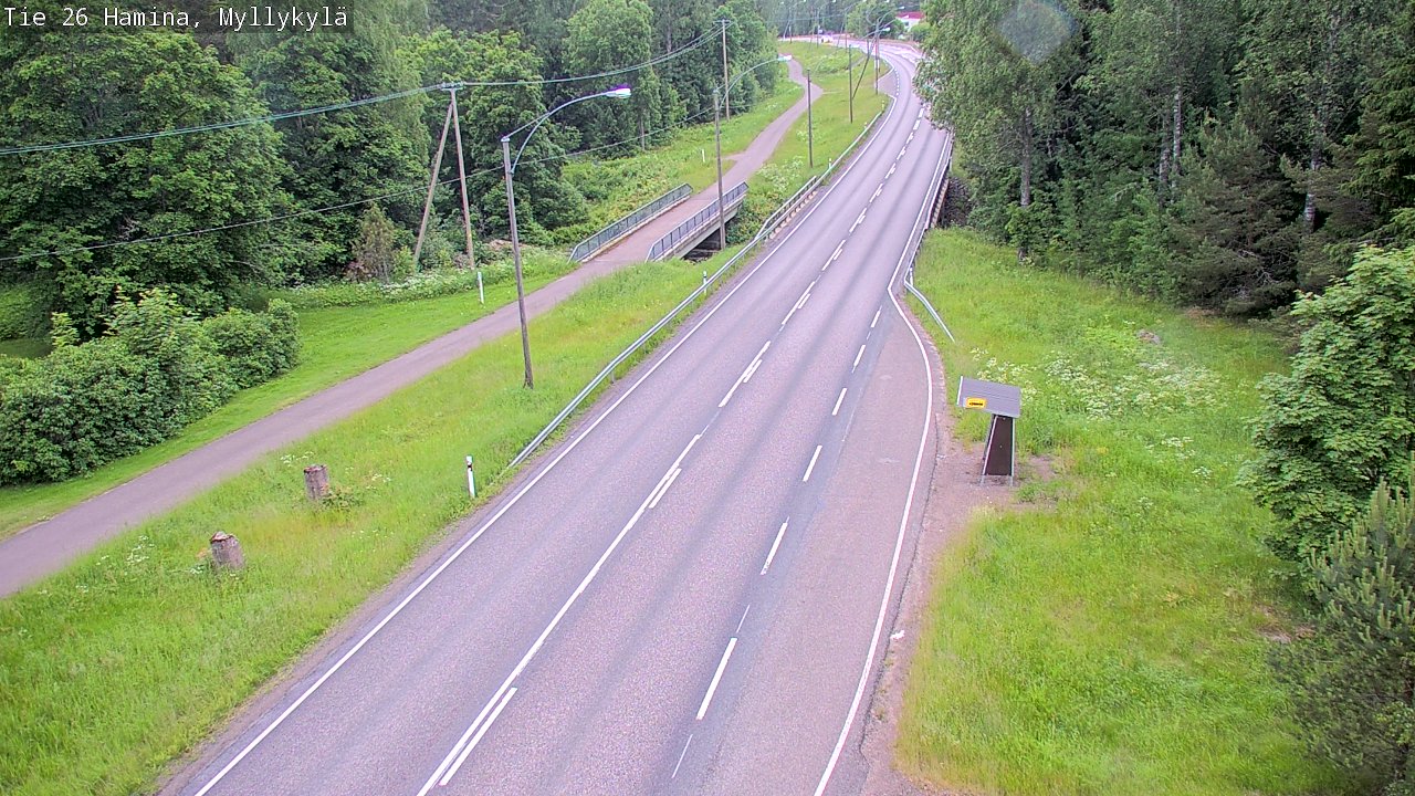 Kelikamerat Kuva Tie 26 Hamina, Myllykylä, Hamina, Kymenlaakso