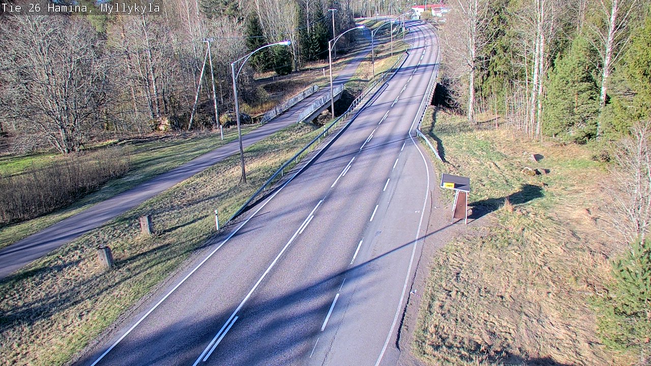 Kelikamerat Kuva Tie 26 Hamina, Myllykylä, Hamina, Kymenlaakso