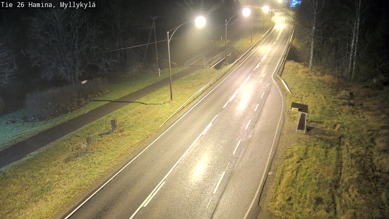 Kelikamerat Kuva Tie 26 Hamina, Myllykylä, Hamina, Kymenlaakso