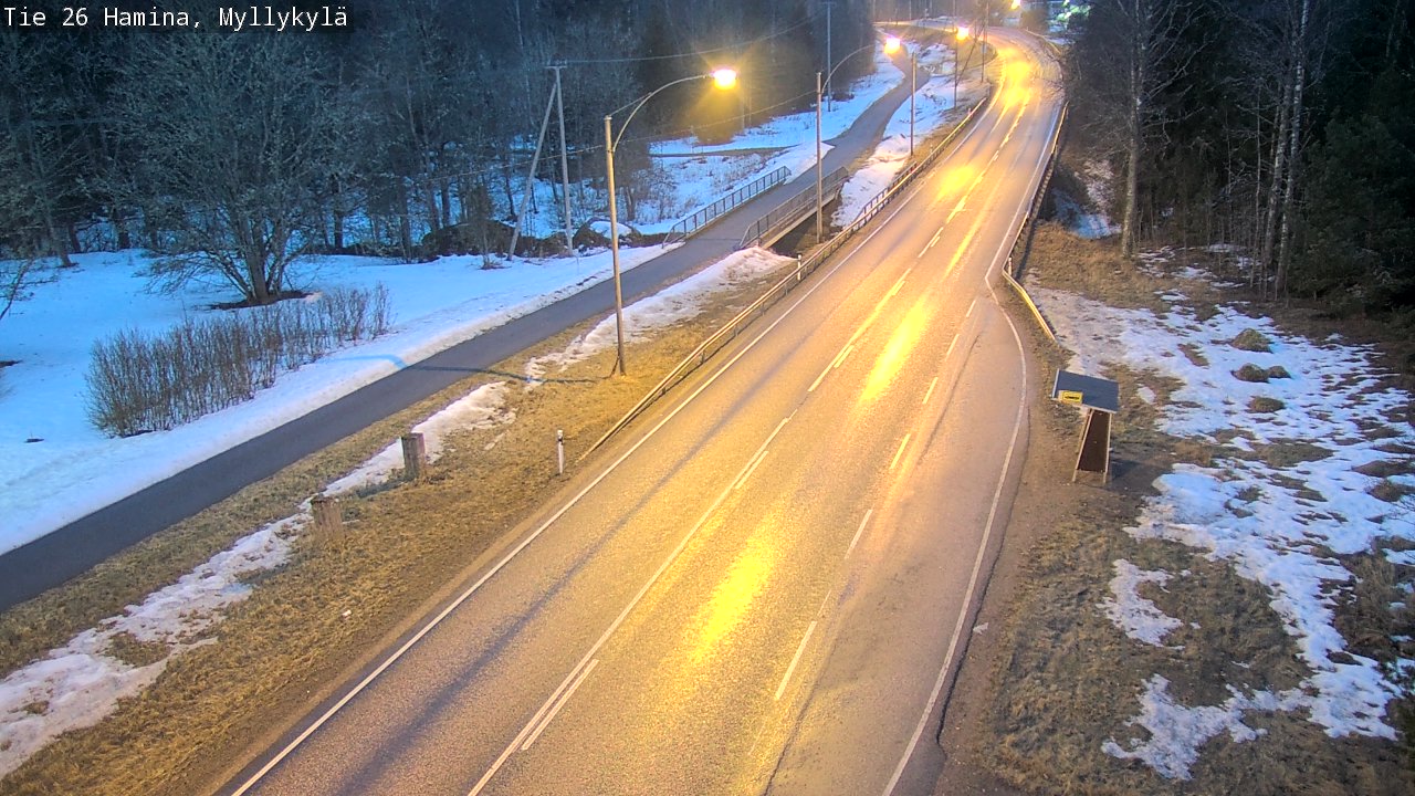 Kelikamerat Kuva Tie 26 Hamina, Myllykylä, Hamina, Kymenlaakso