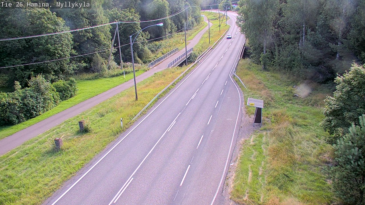 Kelikamerat Kuva Tie 26 Hamina, Myllykylä, Hamina, Kymenlaakso