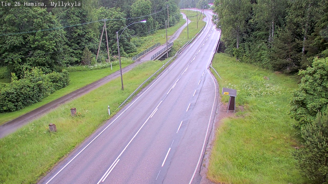 Kelikamerat Kuva Tie 26 Hamina, Myllykylä, Hamina, Kymenlaakso