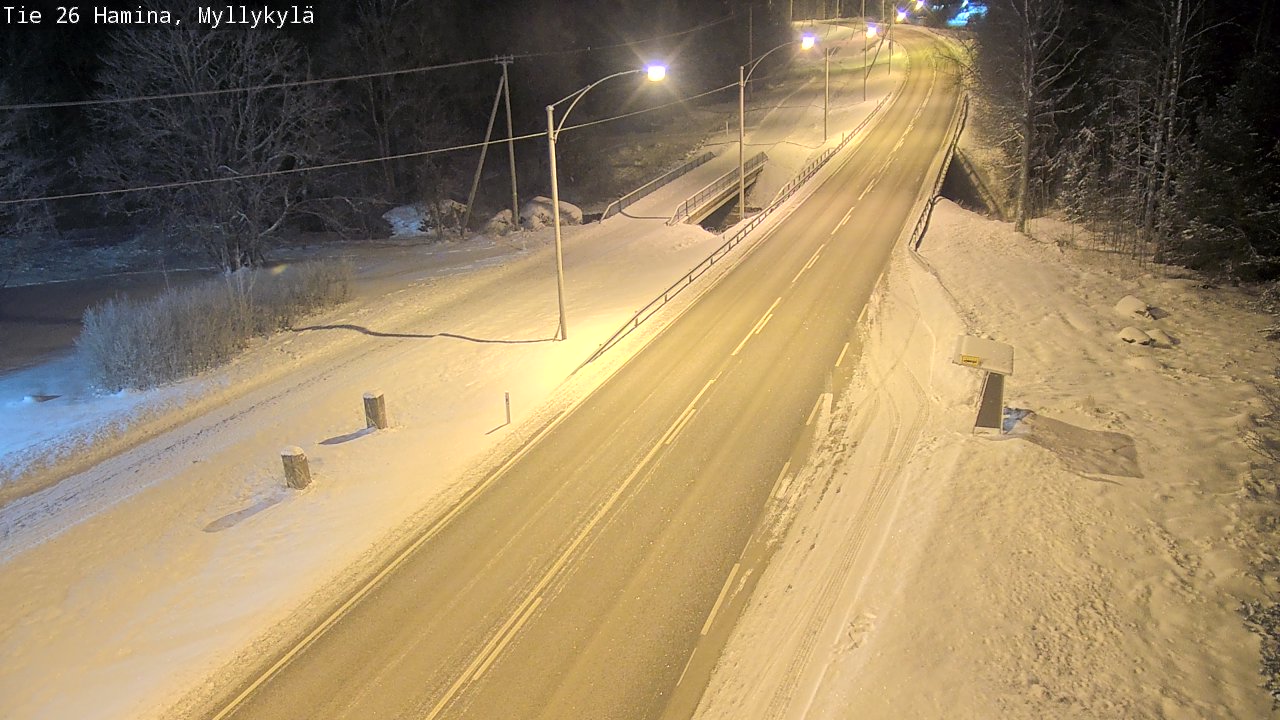 Kelikamerat Kuva Tie 26 Hamina, Myllykylä, Hamina, Kymenlaakso