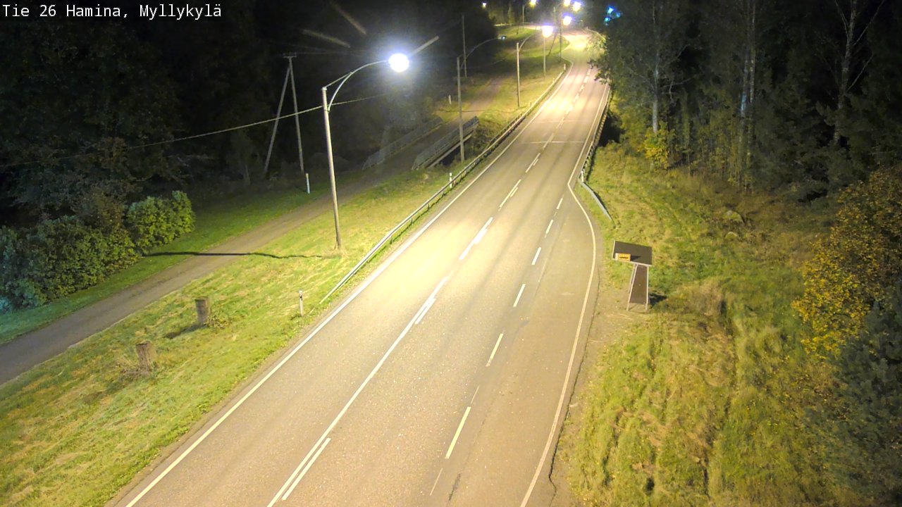 Kelikamerat Kuva Tie 26 Hamina, Myllykylä, Hamina, Kymenlaakso