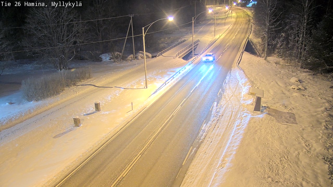 Kelikamerat Kuva Tie 26 Hamina, Myllykylä, Hamina, Kymenlaakso