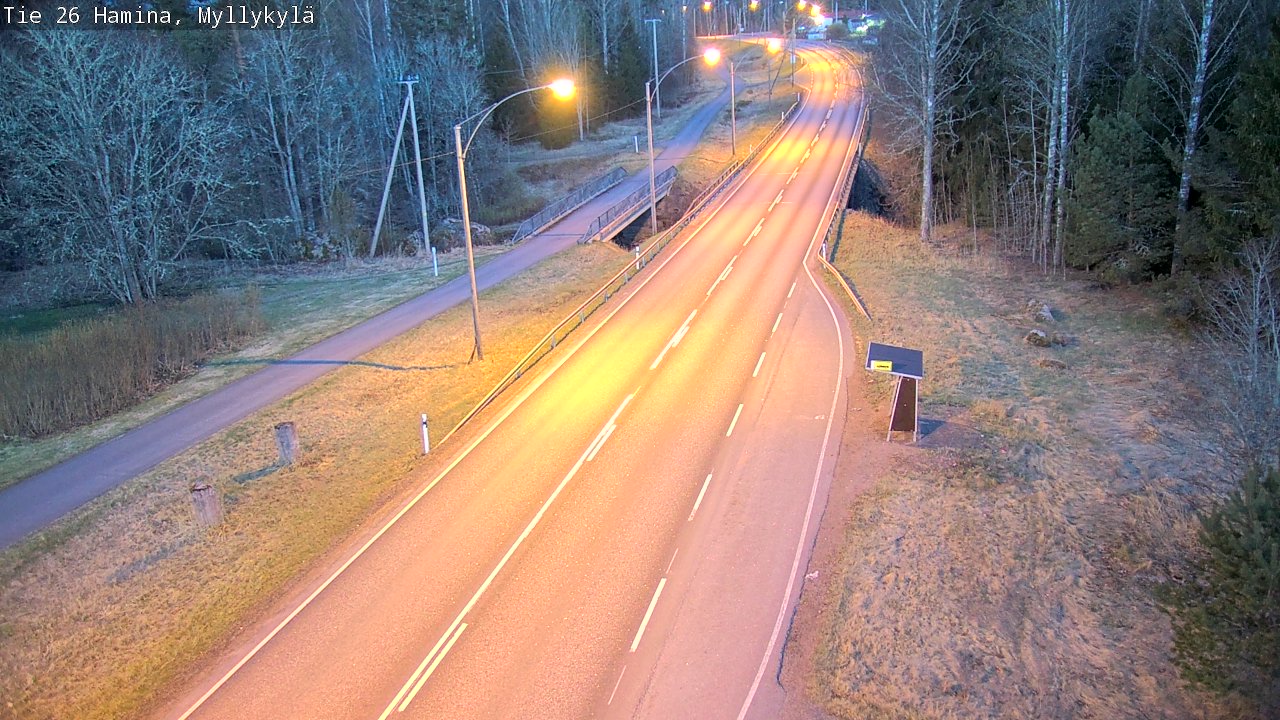 Kelikamerat Kuva Tie 26 Hamina, Myllykylä, Hamina, Kymenlaakso