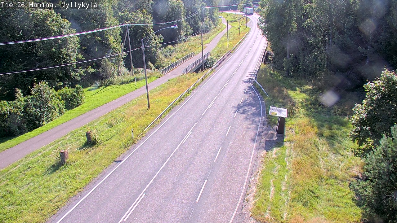 Kelikamerat Kuva Tie 26 Hamina, Myllykylä, Hamina, Kymenlaakso