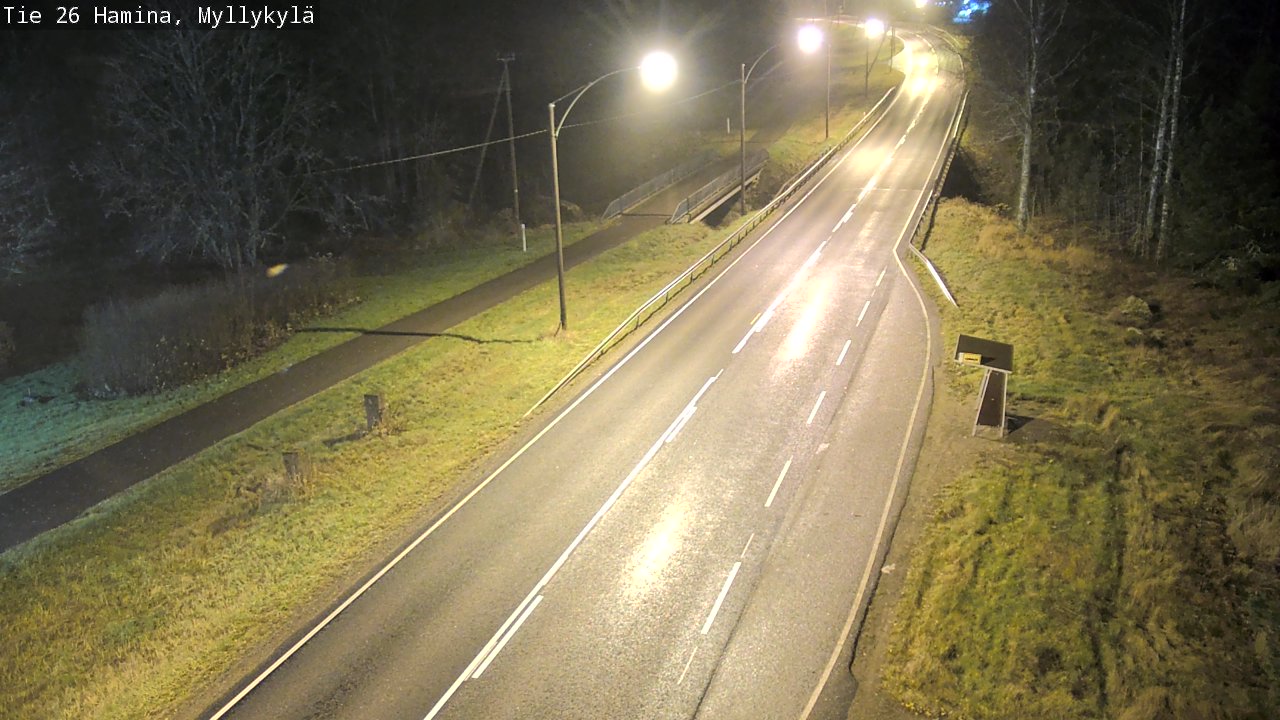 Kelikamerat Kuva Tie 26 Hamina, Myllykylä, Hamina, Kymenlaakso