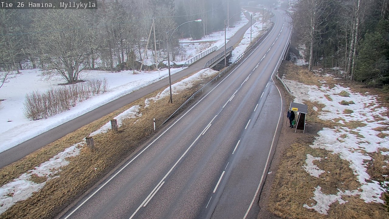 Kelikamerat Kuva Tie 26 Hamina, Myllykylä, Hamina, Kymenlaakso