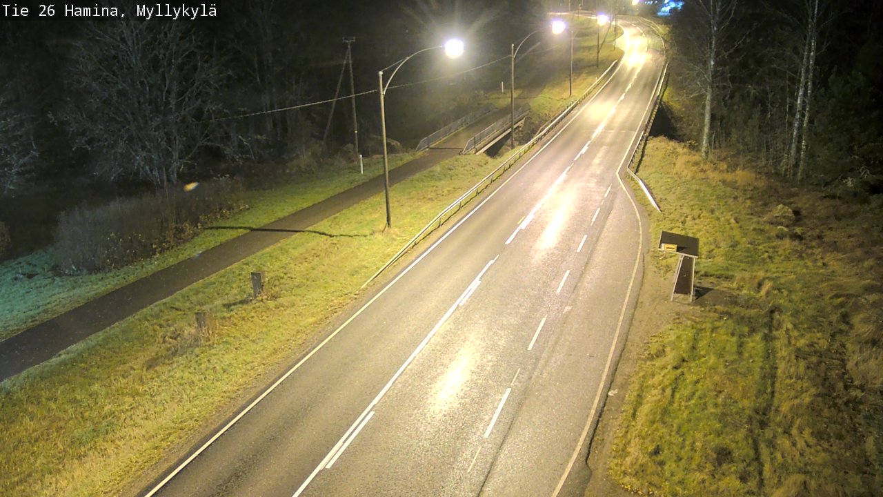 Kelikamerat Kuva Tie 26 Hamina, Myllykylä, Hamina, Kymenlaakso