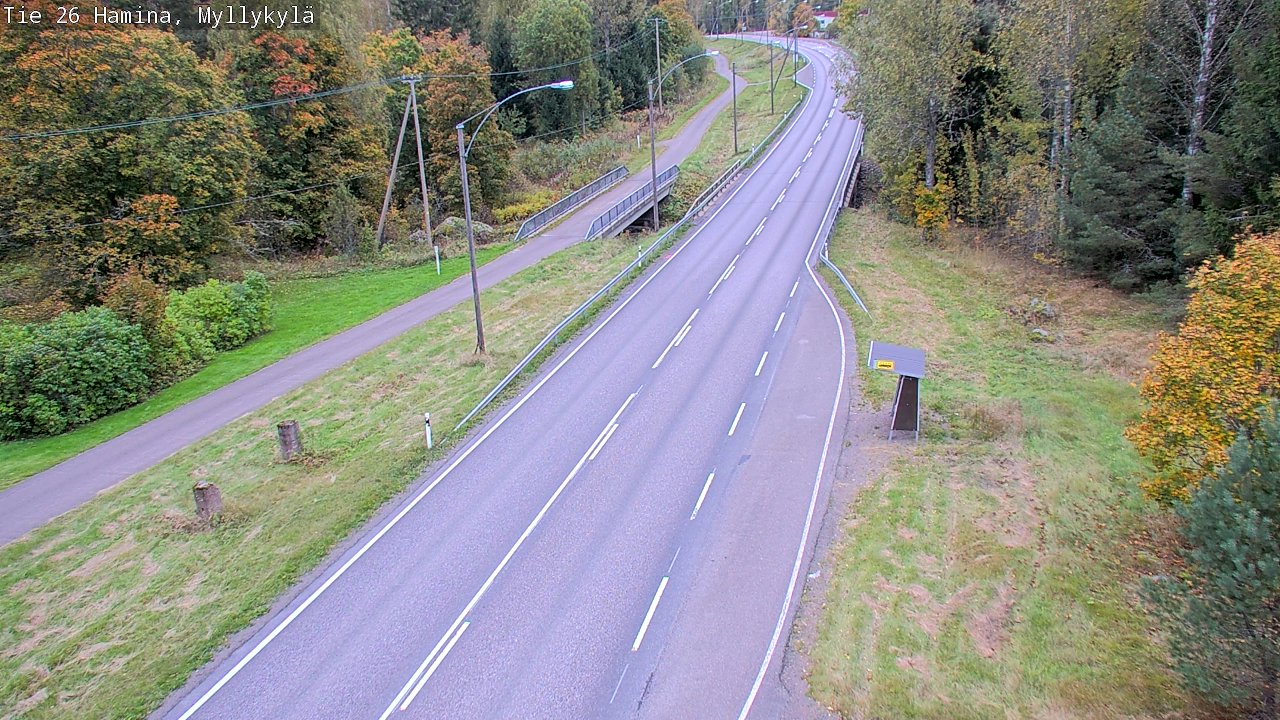 Kelikamerat Kuva Tie 26 Hamina, Myllykylä, Hamina, Kymenlaakso