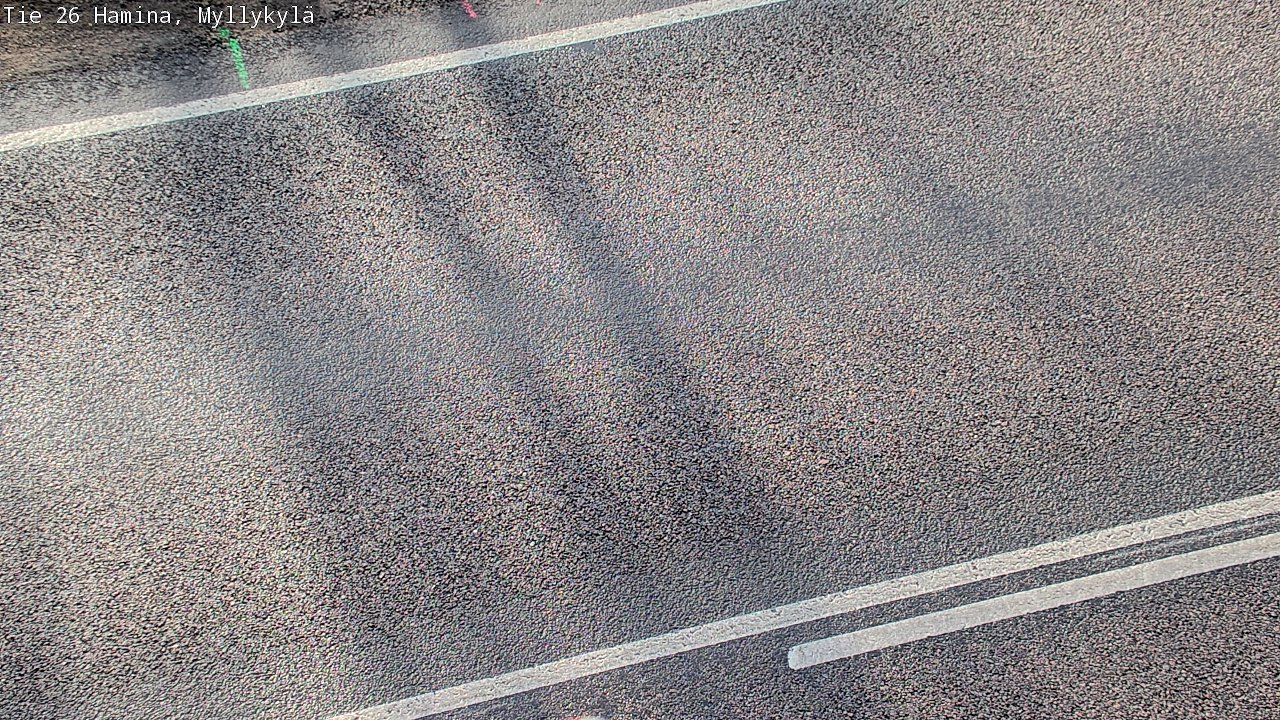 Weather Camera Image Road 26 Hamina, Myllykylä, Hamina, Kymenlaakso