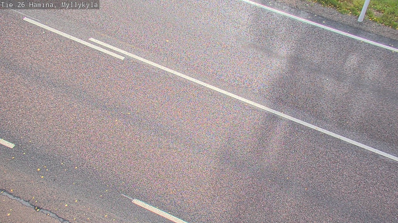 Weather Camera Image Road 26 Hamina, Myllykylä, Hamina, Kymenlaakso