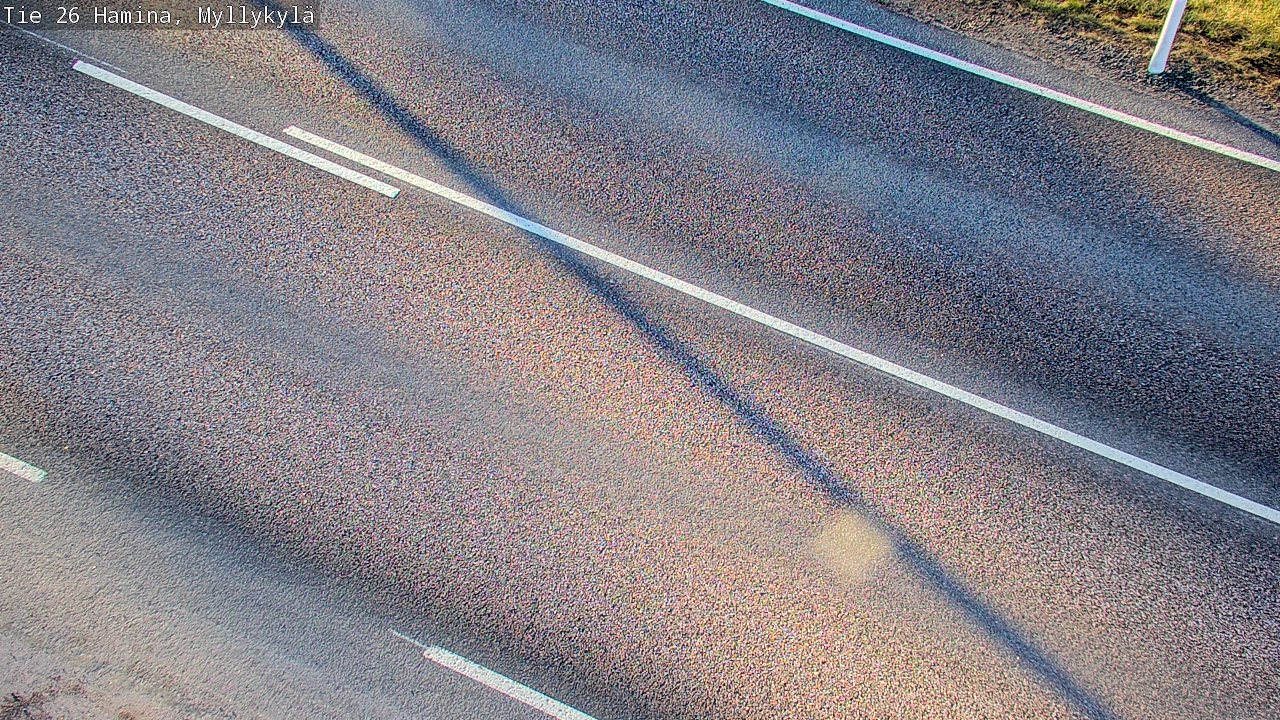 Kelikamerat Kuva Tie 26 Hamina, Myllykylä, Hamina, Kymenlaakso