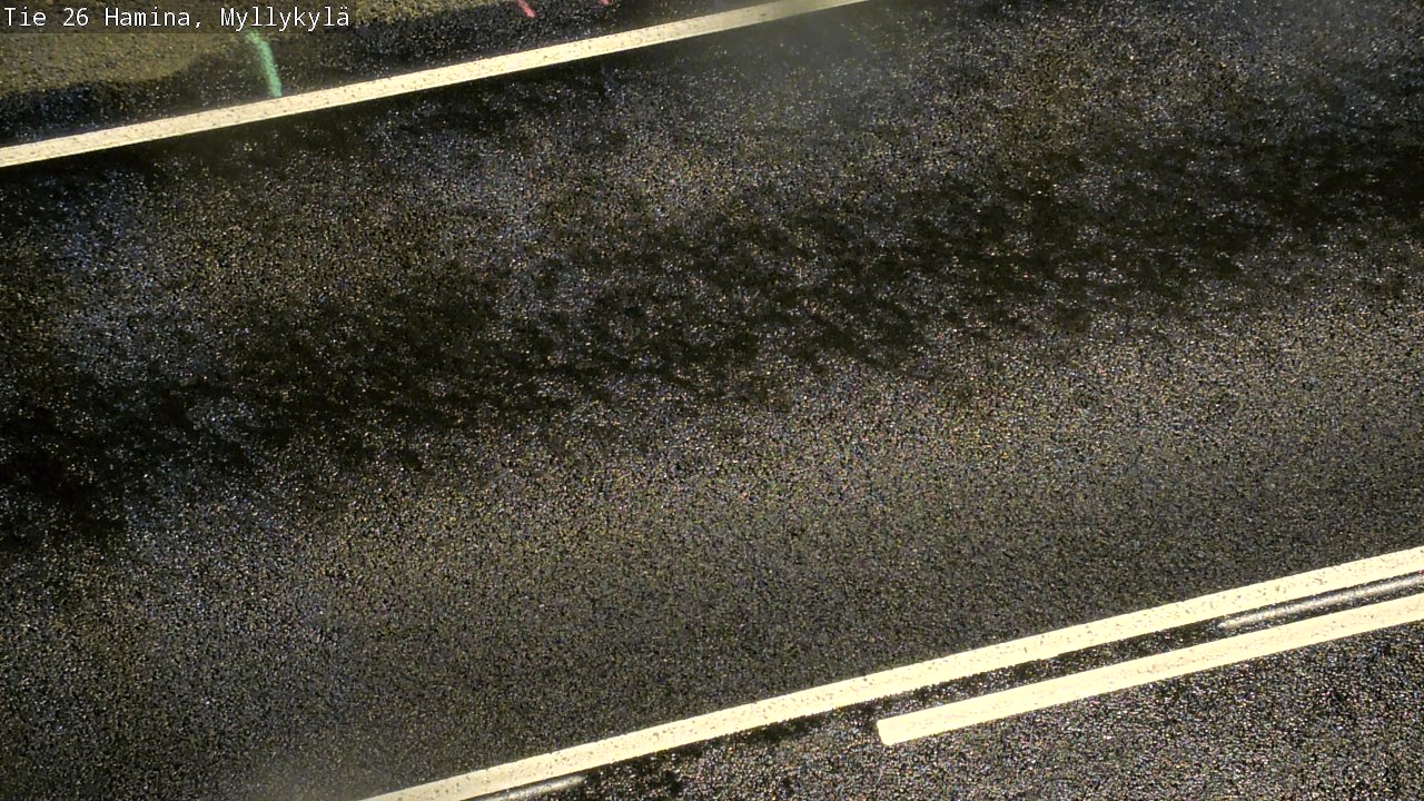 Weather Camera Image Väg 26 Hamina, Myllykylä, Hamina, Kymenlaakso