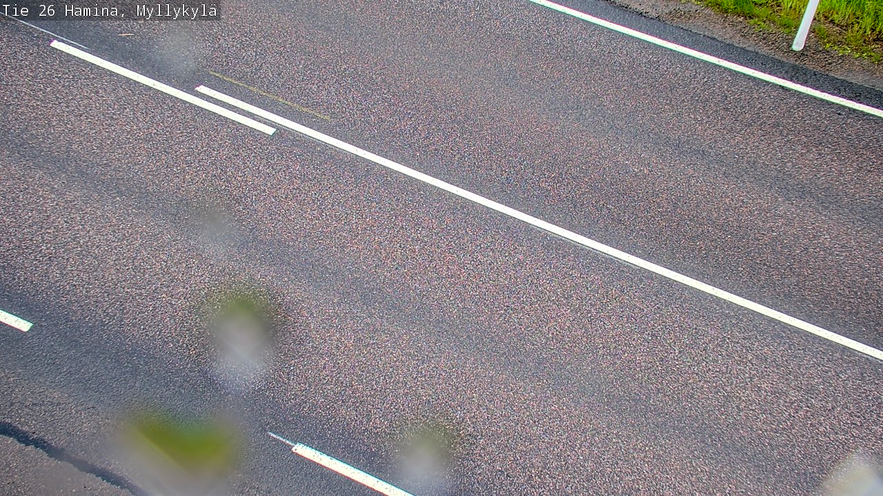 Weather Camera Image Väg 26 Hamina, Myllykylä, Hamina, Kymenlaakso